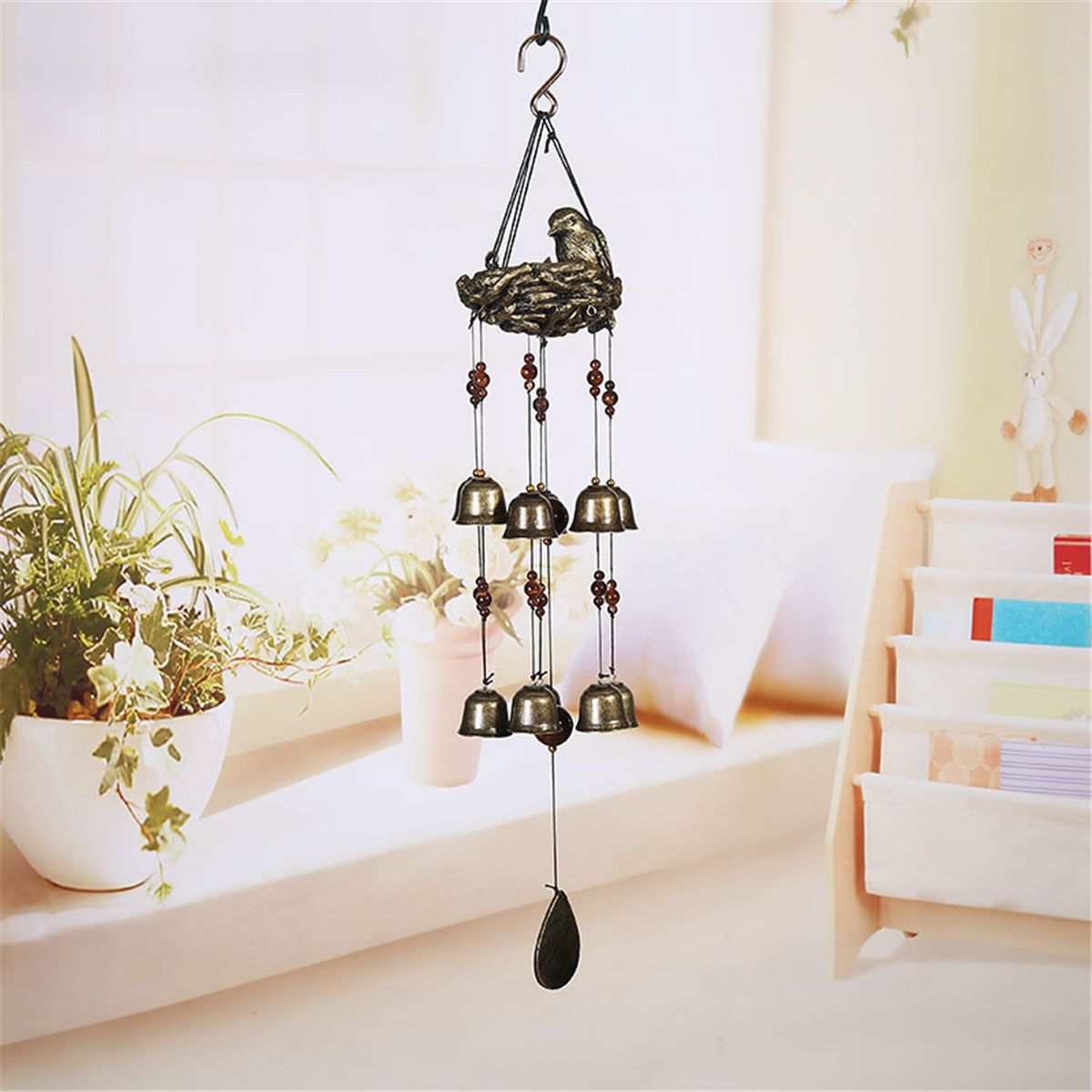 Resin-Birds-Nest-Wind-Chimes-Pendant-Cross-Border-Exclusively-For-Brass-Bell-Wind-Chimes-Outdoor-Gar-1730986