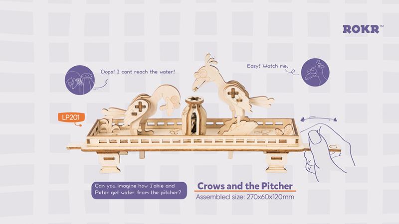 Robotime-LP201-Crows-and-the-Pitcher-Modern-3D-Wooden-Puzzle-Mechanical-Jigsaw-Education-Toy-1457021