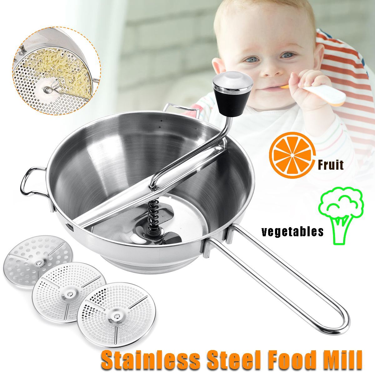 Stainless-Steel-Food-Mill-Metal-VegetableCarrotTomatoPotatoRice-Mixer-Maker-Cutter-1638809