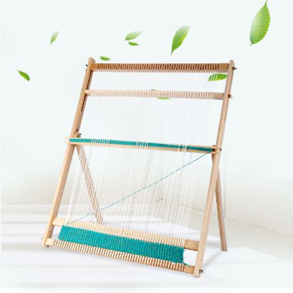 Standing-DIY-Woven-Set-Weaving-Loom-Kit-Looms-Wooden-Tapestry-Hand-Knitted-Machine-1753097