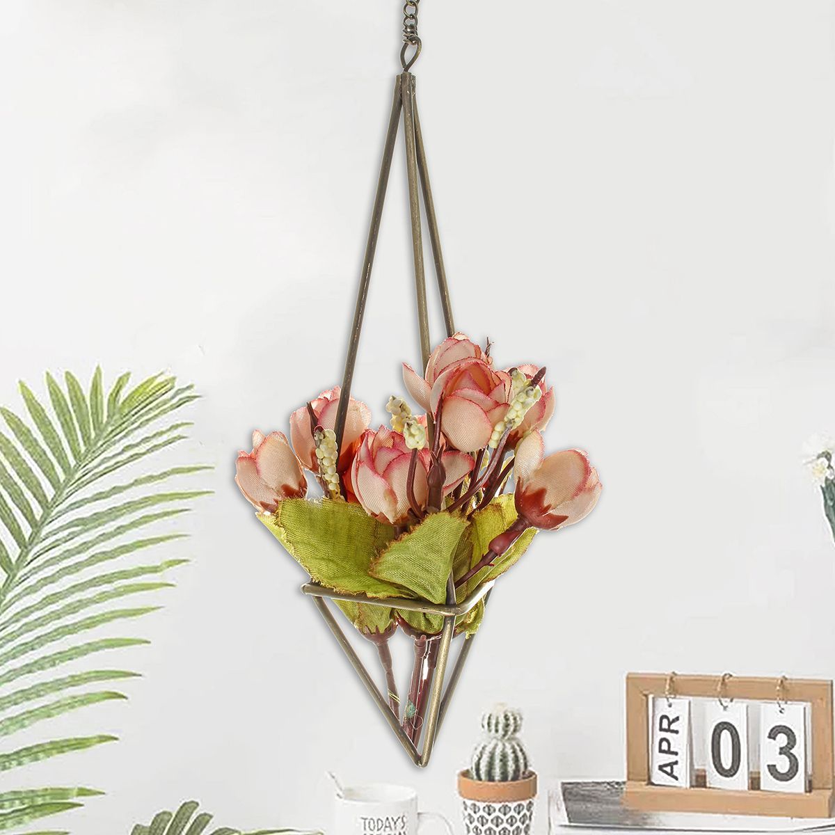 Triangle-Hanging-Wrought-Iron-Pineapple-Flower-Stand-Metal-Hollow-Soilless-Flower-Pot-Simple-Flower--1725074