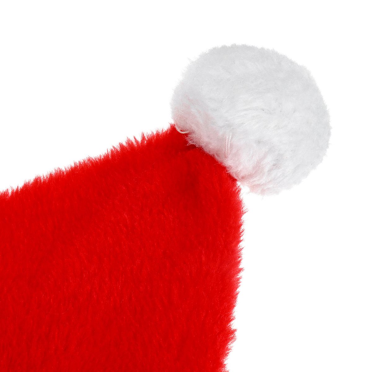 Unisex-Christmas-Xmas-Novelty-Plush-Hat-Santa-Claus-Hat-Holiday-Decoration-1747495