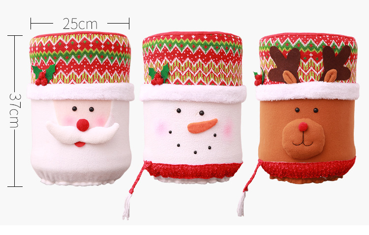 Water-Bucket-Dispenser-Dust-Cover-Purifier-Container-Bottle-Christmas-Xmas-Decorations-1605157