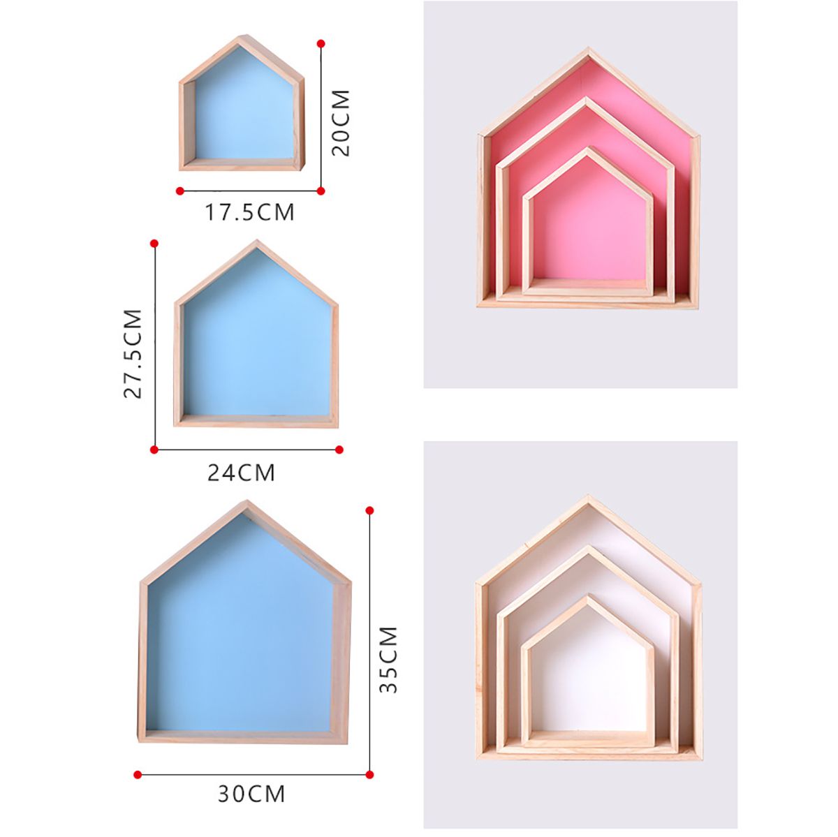 Wooden-House-Shape-Wall-Hanging-Shelf-Toy-Storage-Rack-Home-Decorations-1596614