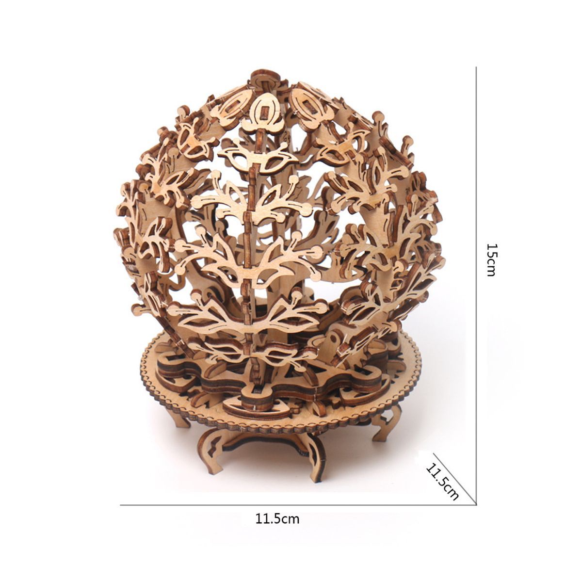 Wooden-Mechanical-Transmission-Flower-DIY-Home-Decorations-1629186