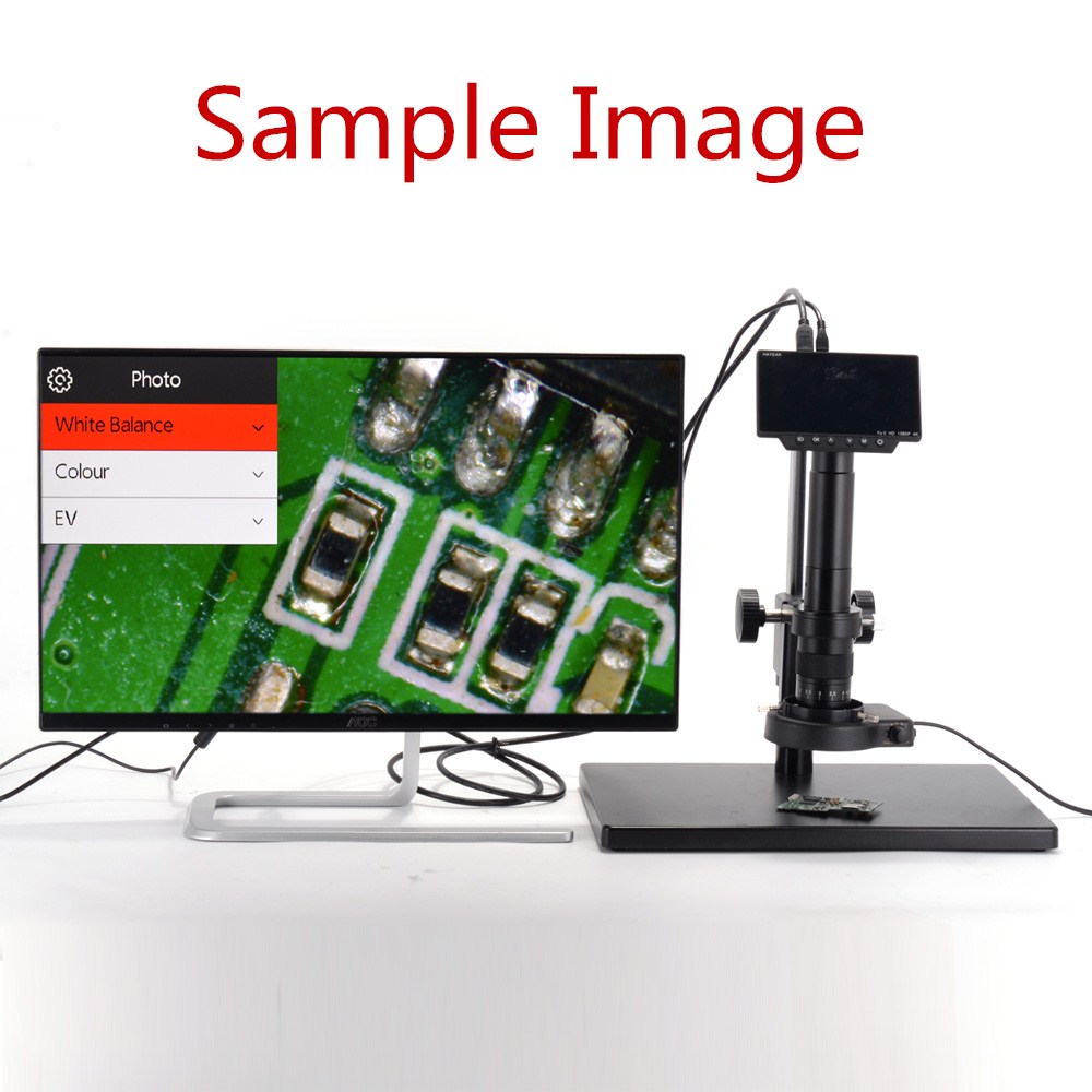 HAYEAR-5-Inch-Screen-16MP-1080P-60FPS-HDMI-USB-amp-WIFI-Digital-Industry-Microscope-Camera-Table-Sta-1495577