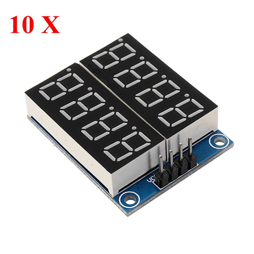 10-Pcs-8-Bit-Serial-Interface-Red-Highlight-Digital-Tube-Display-Module-74HC164-LCD-Driver-Board-1348939