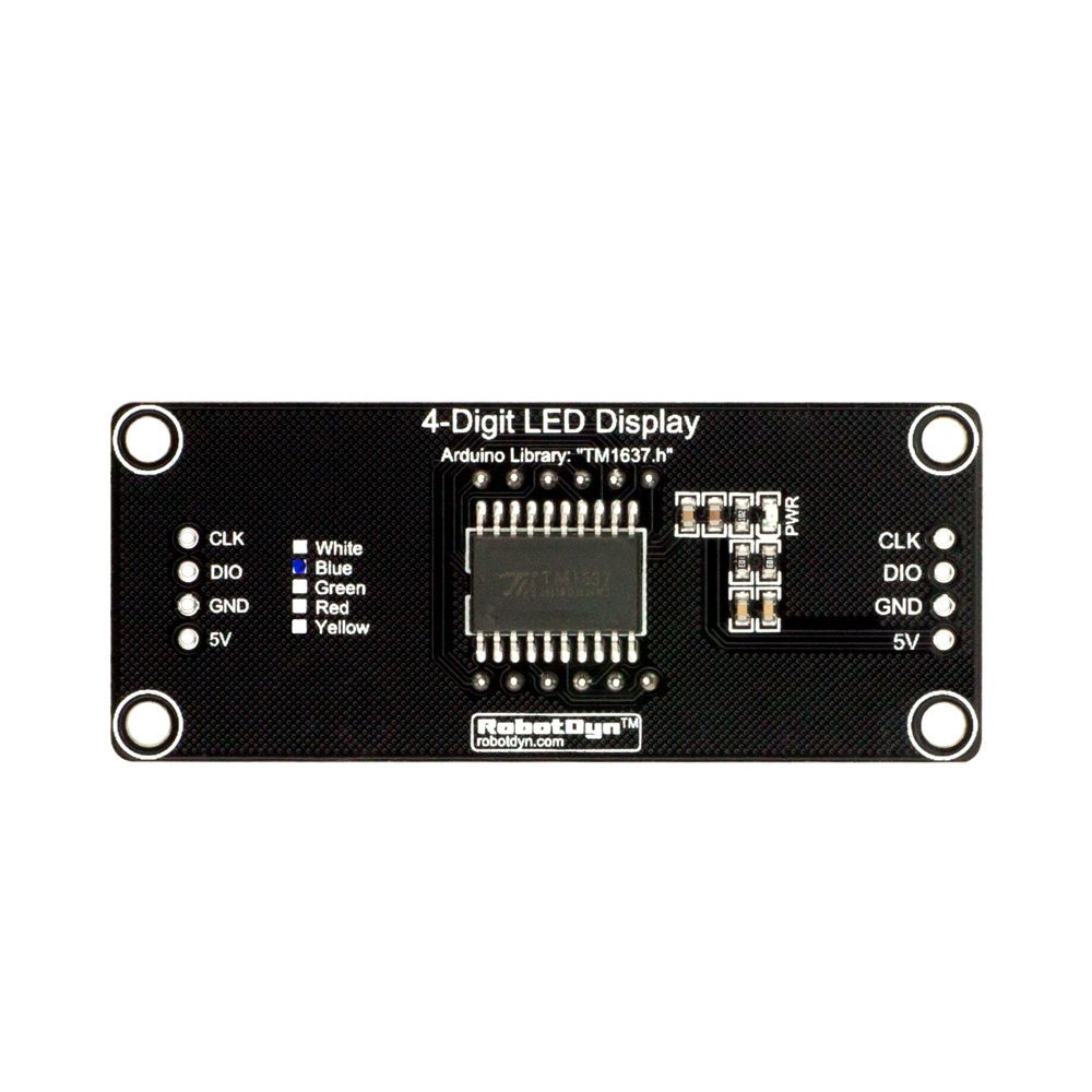 10pcs-4-Digit-LED-Display-Tube-7-Segments-TM1637-50x19mm-Blue-Clock-Display-Colon-RobotDyn-for-Ardui-1688958