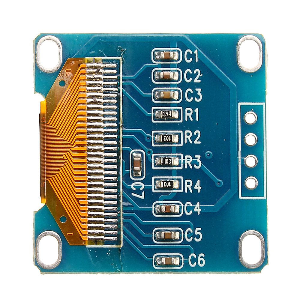 3Pcs-096-Inch-4Pin-IIC-I2C-SSD136-128x64-DC-3V-5V-Blue-OLED-Display-Module-1162507