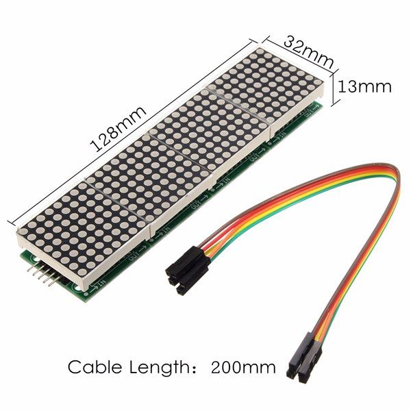 3Pcs-MAX7219-Dot-Matrix-Module-4-in-1-Display-Screen-1230975