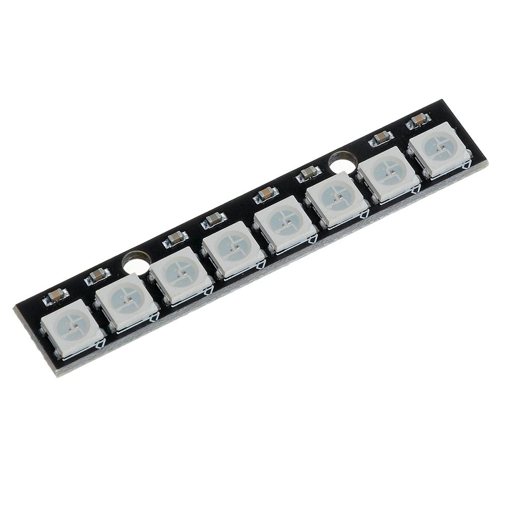 3Pcs-Straight-Board-8x-5050-RGB-Cool-White-LED-Display-With-Integrated-Drivers-Module-1227715