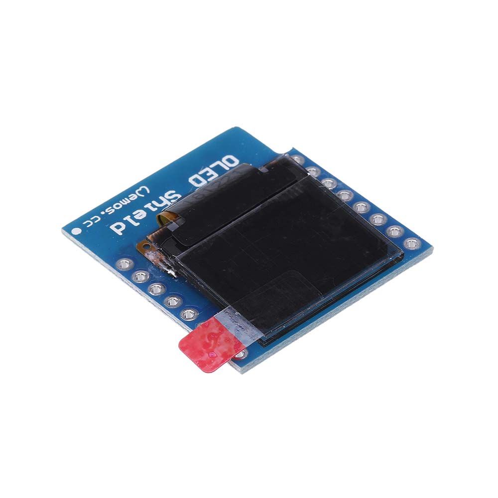 5Pcs-066-Inch-OLED-Shield-For-D1-Mini-64X48-IIC-I2C-1264782