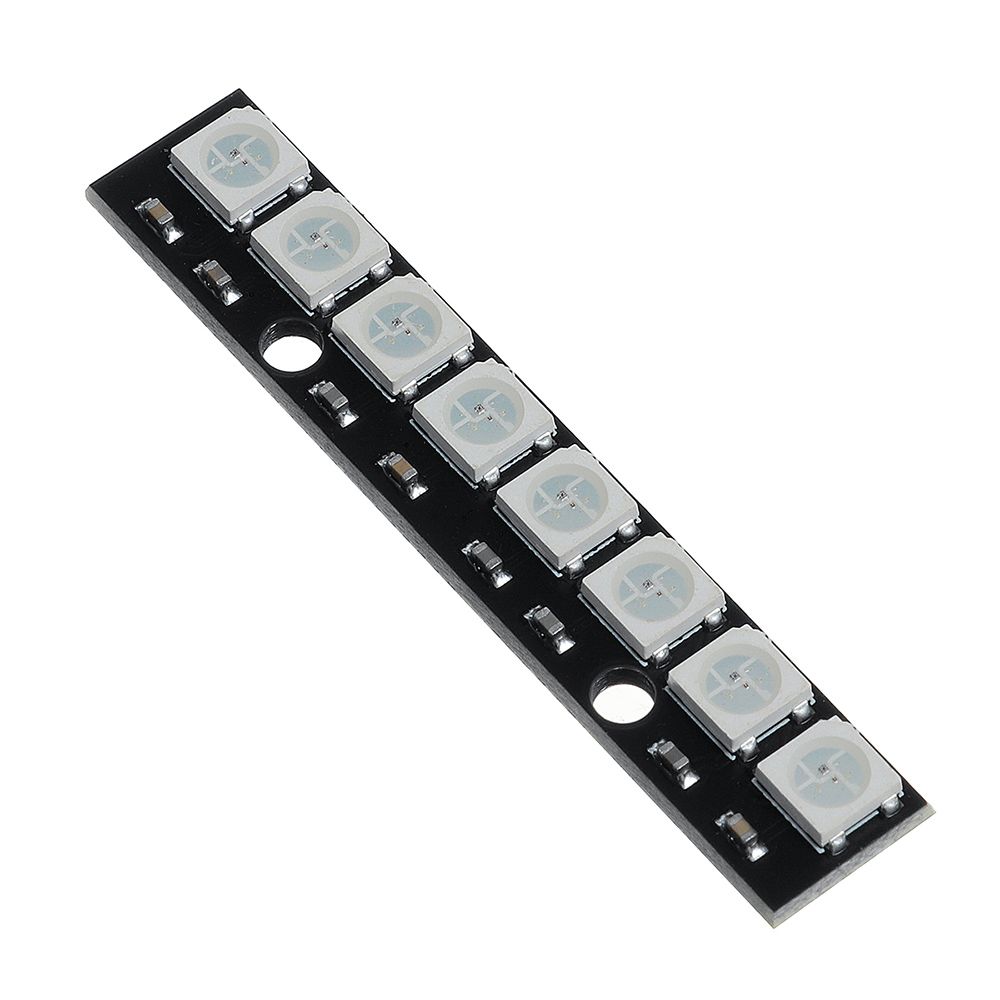 5Pcs-Straight-Board-8x-5050-RGB-Cool-White-LED-Display-With-Integrated-Drivers-Module-1227714