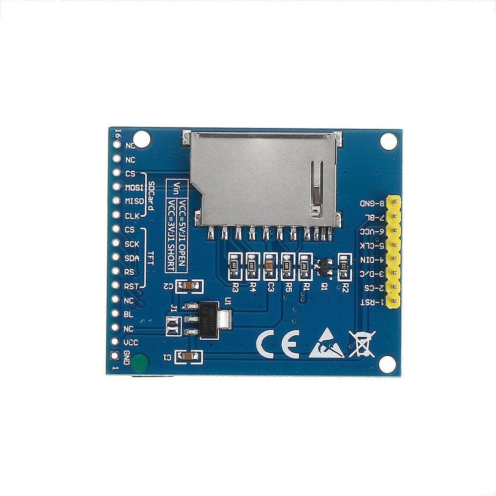 5pcs-18-Inch-LCD-TFT-Display-Module-With-PCB-Backplane-128X160-SPI-Serial-Port-1619038