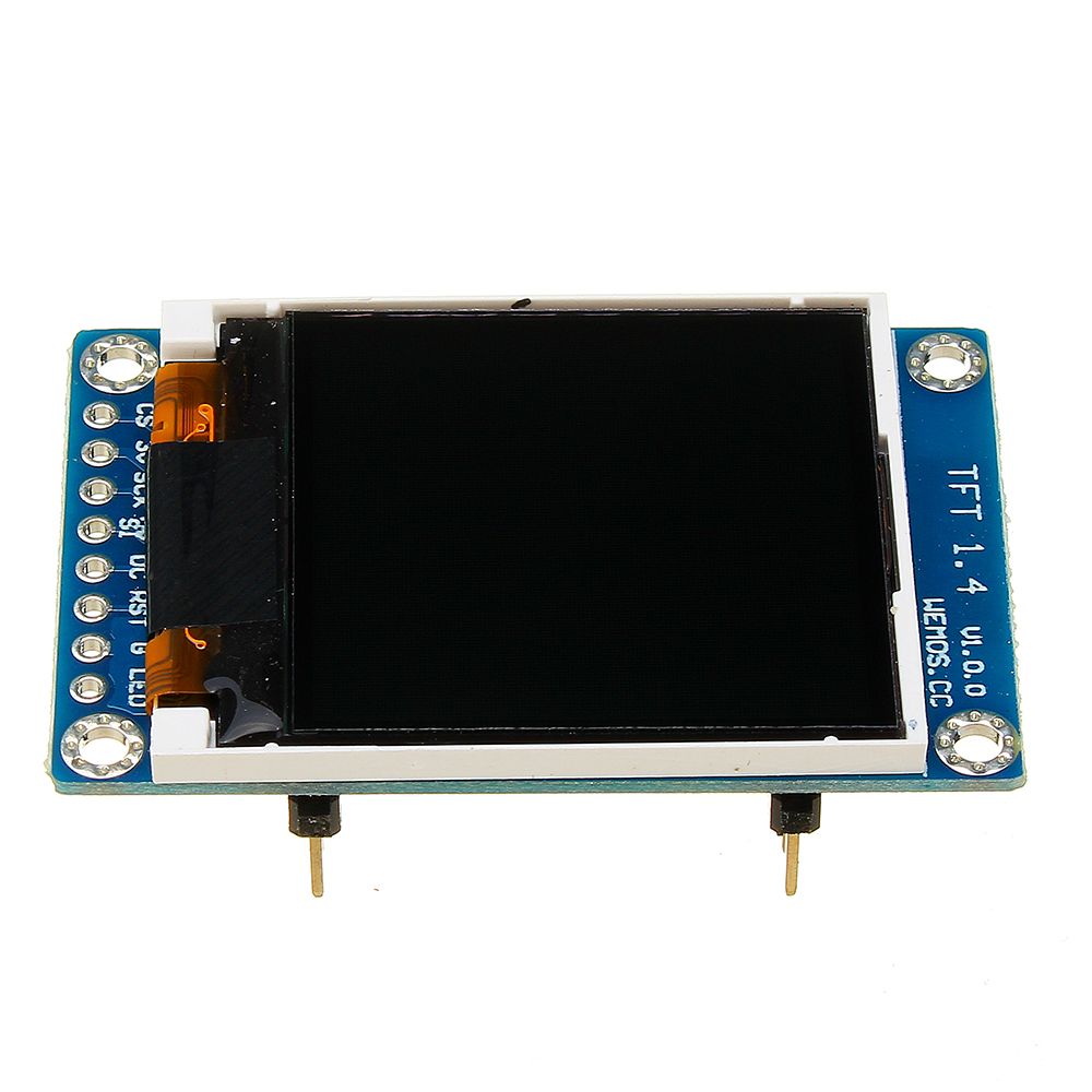 5pcs-Wemosreg-ESP8266-14-Inch-LCD-TFT-Shield-V100-Display-Module-For-D1-Mini-Board-1464128