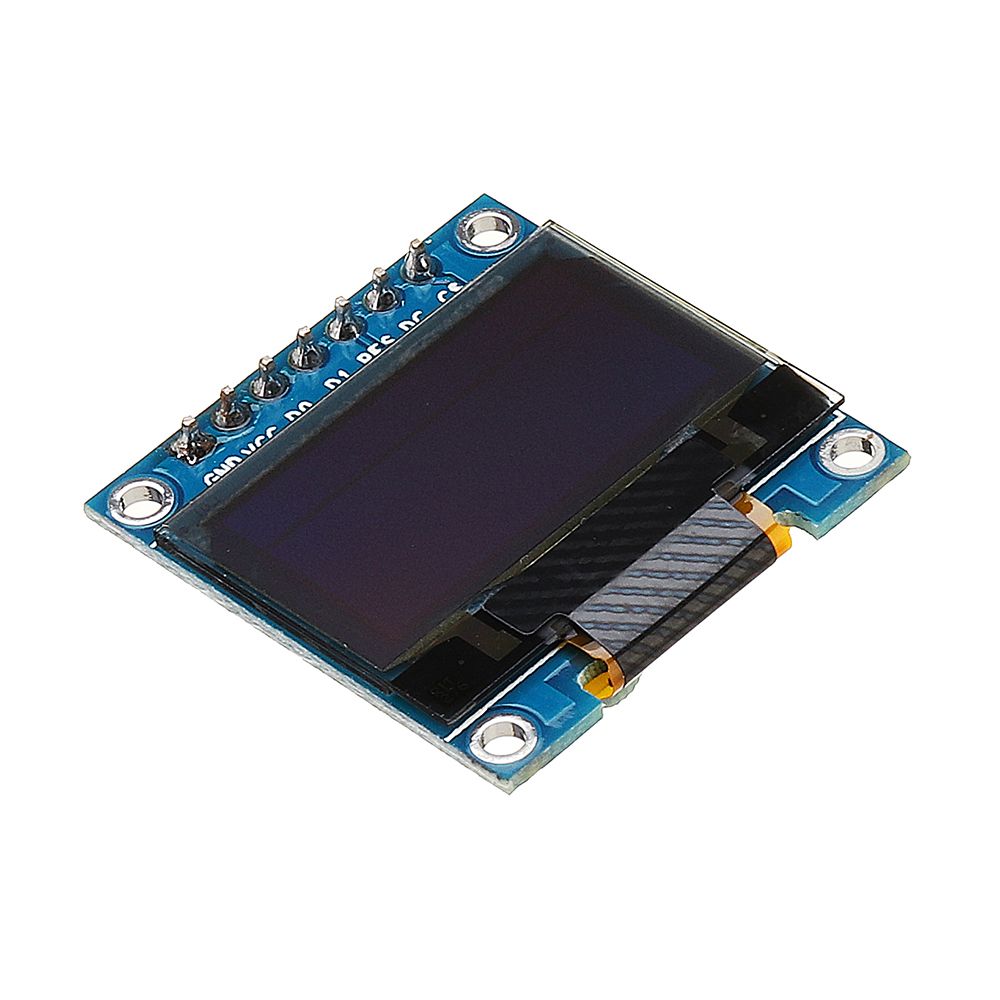 Geekcreitreg-7Pin-096-Inch-OLED-Display--Transparent-Shell-Acrylic-Case-12864-SSD1306-SPI-IIC-Serial-1480705