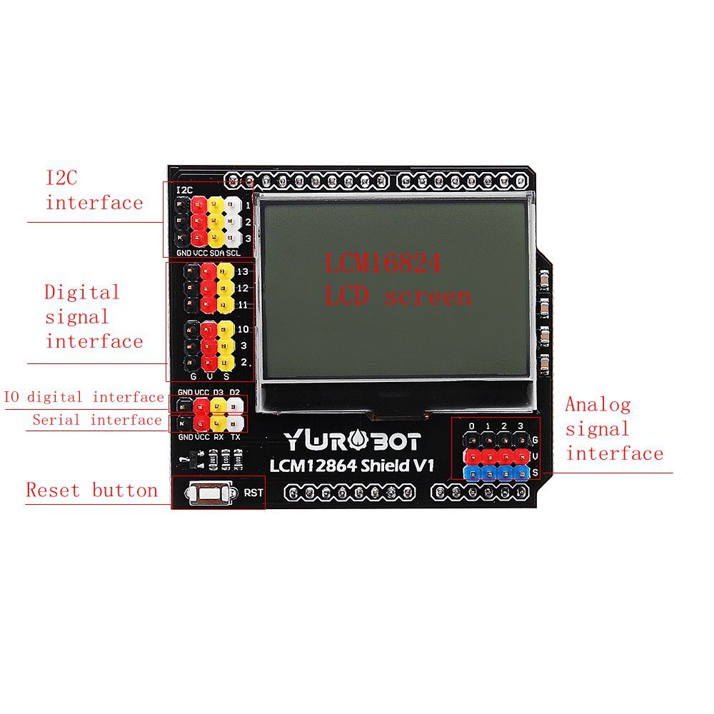 LCM12864-Shield-LCD-Display-Expansion-Board-YwRobot--for-Arduino---products-that-work-with-official--1369552