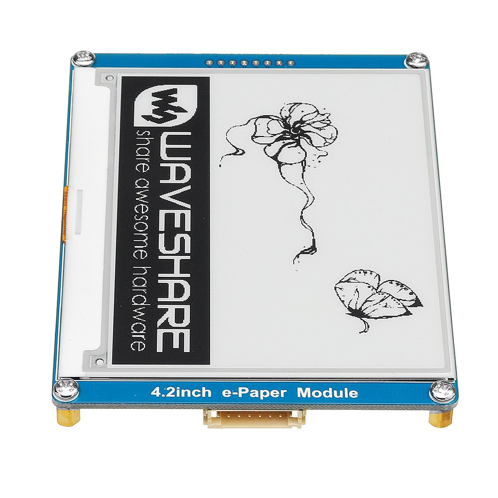 Waveshare-42-Inch-E-ink-Screen-Display-e-Paper-Module-SPI-Interface-BlackWhite-For-Raspberry-Pi-1365132