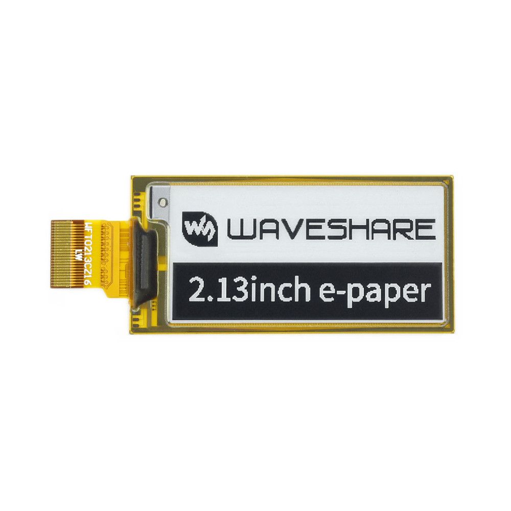 Wavesharereg-213-inch-Flexible-E-Ink-Raw-Display-Panel-212x104-e-paper-Display-Screen-Board-SPI-Inte-1753779