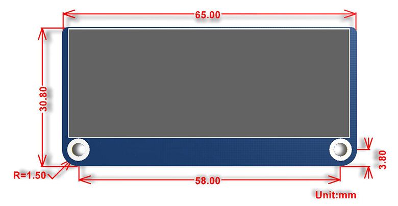 Wavesharereg-223-inch-OLED-Display-Expansion-Board-Module-Support-SPII2C-Jetson-Nano-1745896