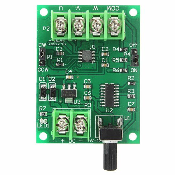 5V-12V-DC-Brushless-Motor-Driver-Board-Controller-For-Hard-Drive-Motor-34-Wire-1167630