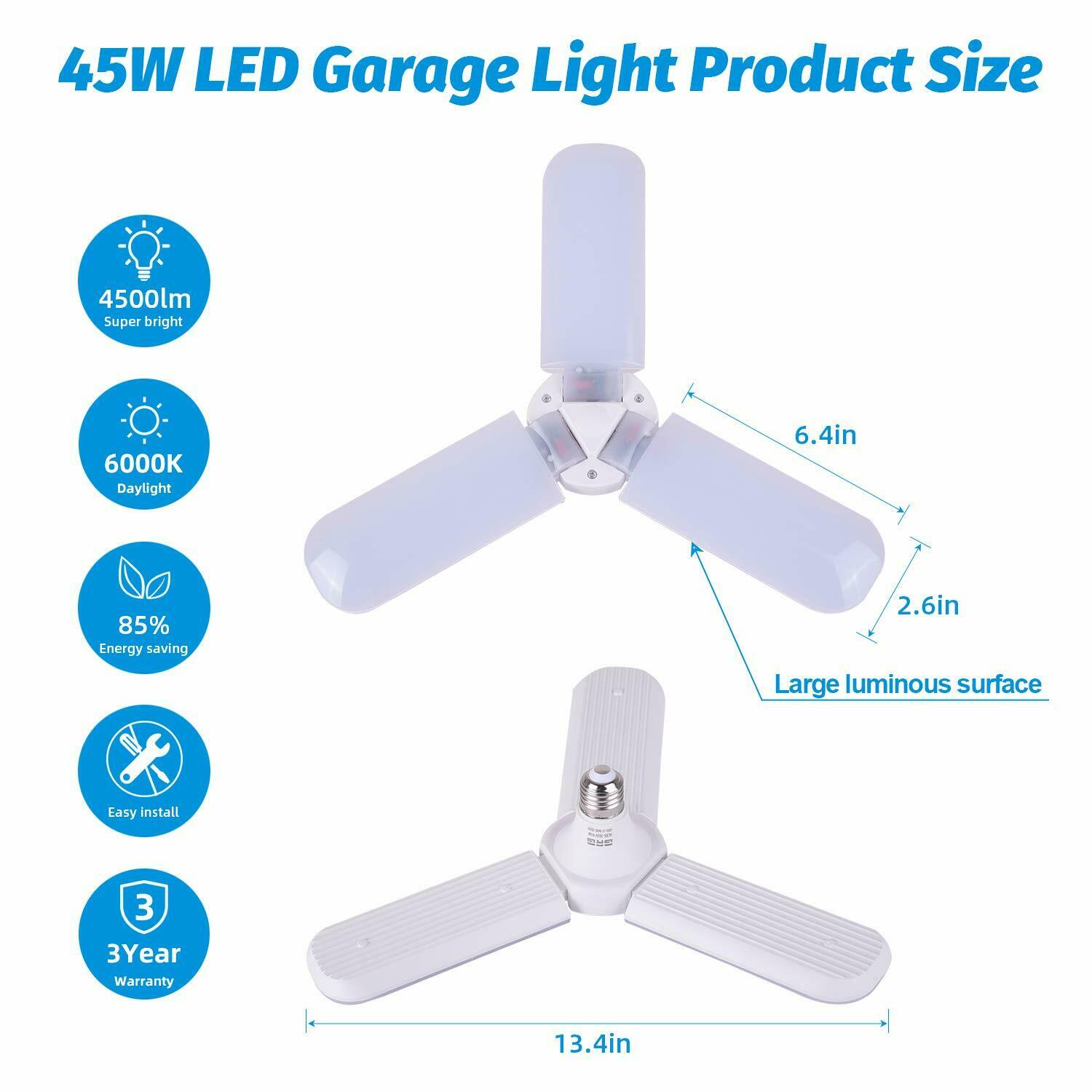 45W60W-Universal-Deformable-LED-Garage-Light-E27-Foldable-Ceiling-Workshop-Lamp-1672147