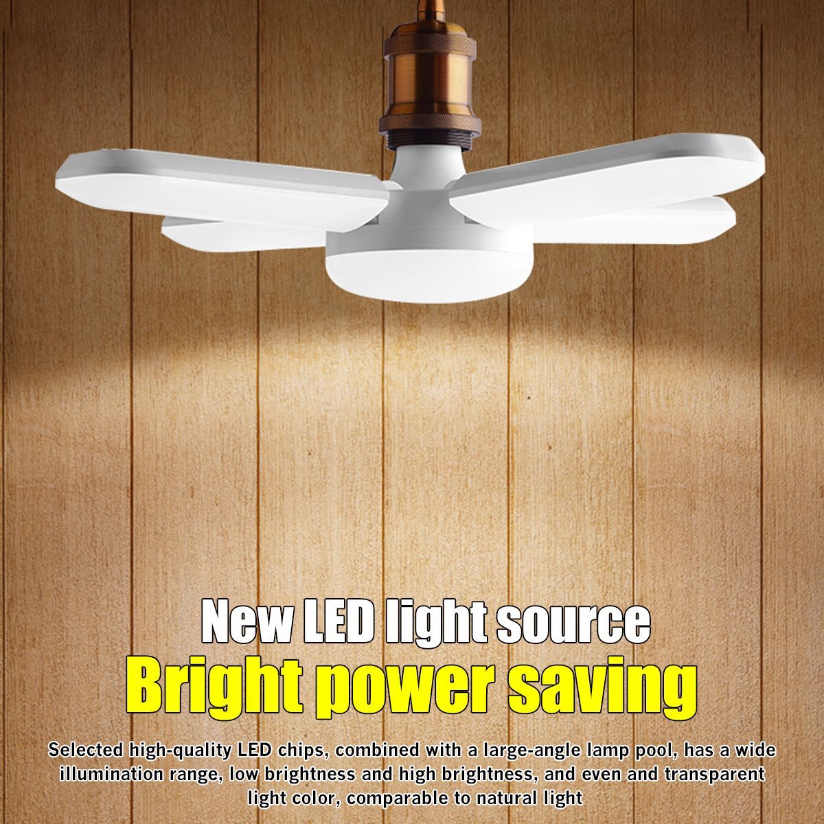 75W-E27-2500LM-Deformable-LED-Ceiling-Lamp-Light-Fixture-Foldable-Home-Garage-1710184