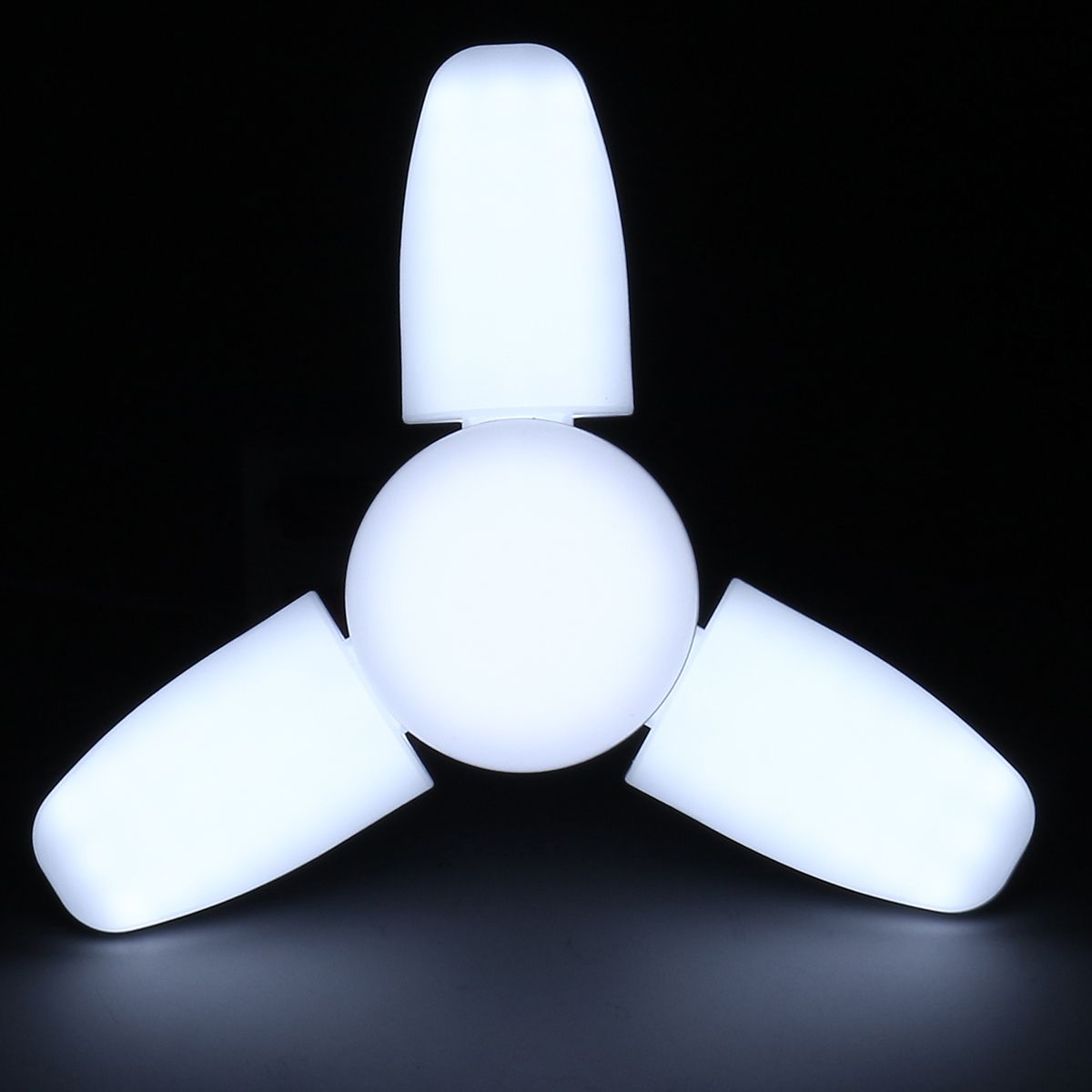 AC85-265V-35W45W-E27-Deformable-LED-Garage-Light-Foldable-Fan-Three-Blade-Ceiling-Workshop-Lamp-Bulb-1696862