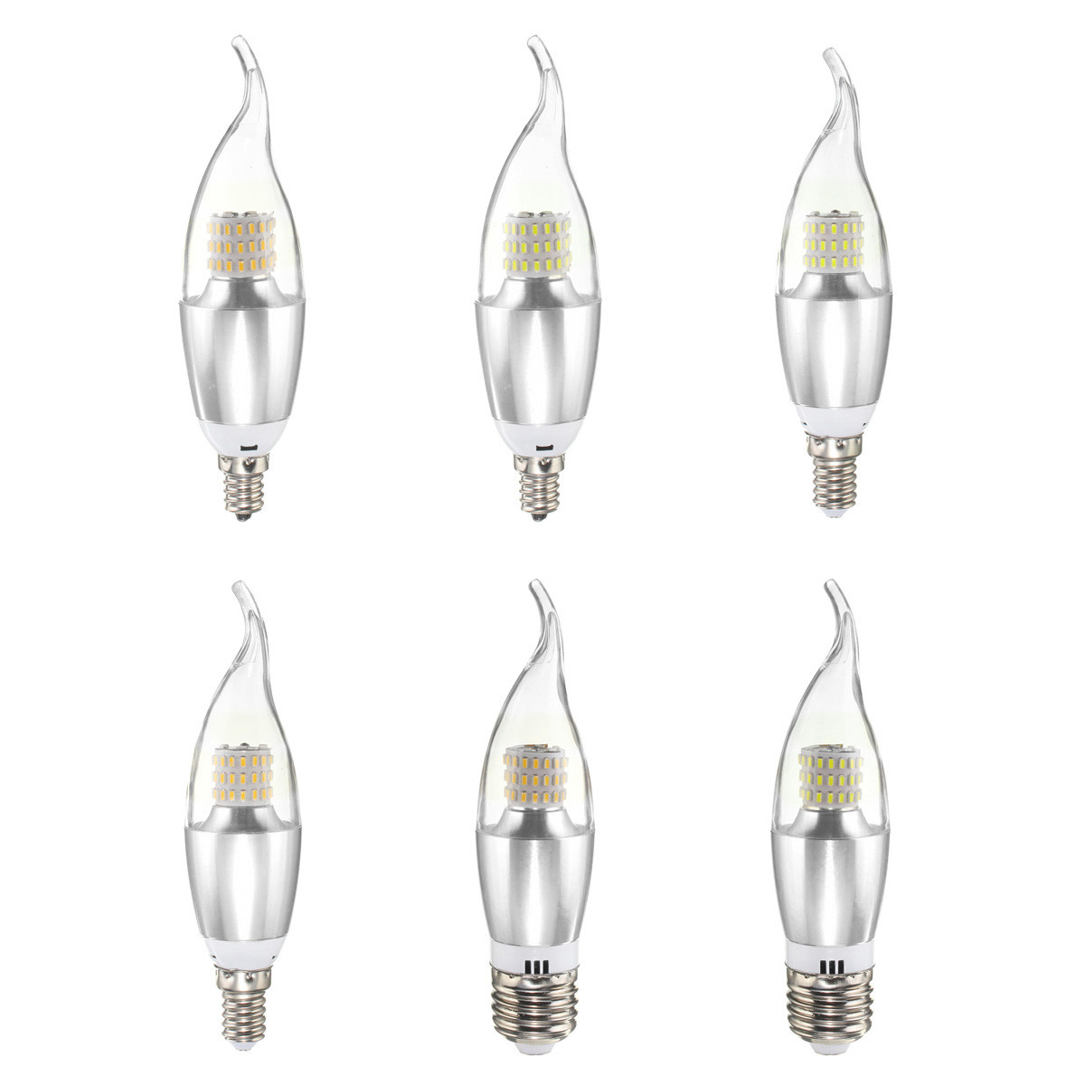 Dimmable-E27-E14-E12-7W-60-SMD-3014-LED-Pure-White-Warm-White-Sliver-Candle-Light-Lamp-Bulb-AC110V-1082668