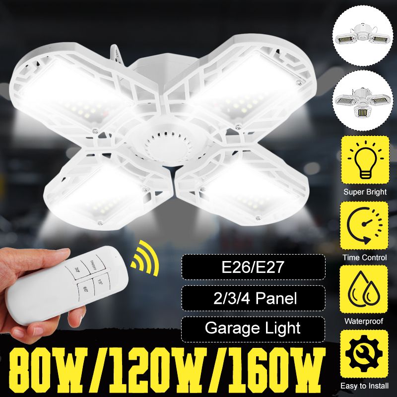 E27-LED-Garage-Light-Bulb-Ceiling-Fixture-Shop-Workshop-Deformable-Lamp-Remote-1710072