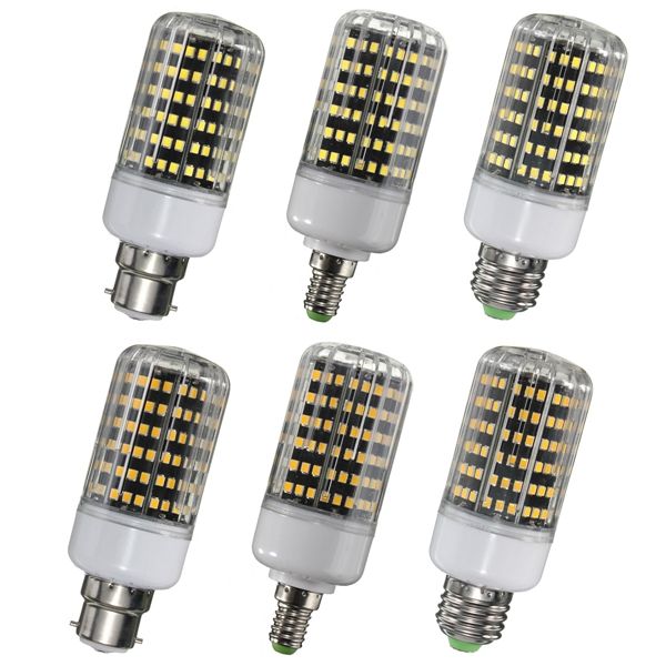 E27B22E14-LED-Bulb-13W-1300LM-162-SMD-2835-WhiteWarm-White-Corn-Light-Lamp-AC110V-1033426