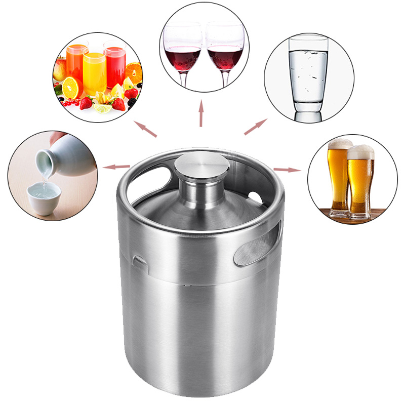 2L-Stainless-Steel-Wine-Bucket-Beer-Keg-Bottles-Growler-Homemade-Beer-Barrel-Silver-1332881