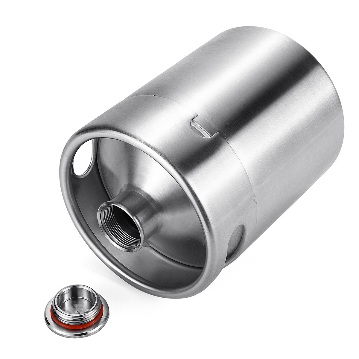 2L-Stainless-Steel-Wine-Bucket-Beer-Keg-Bottles-Growler-Homemade-Beer-Barrel-Silver-1332881