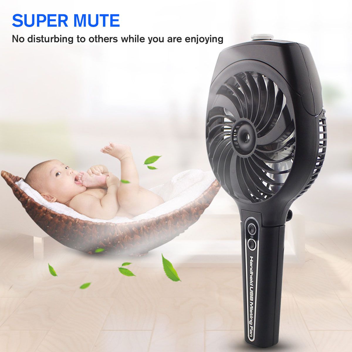 35mL-1800mAh-Portable-Mist-Spray-Cooling-Fan-Handheld-Humidifying-Mini-Fan-3-Speed-USB-Charging-Fan-1521075