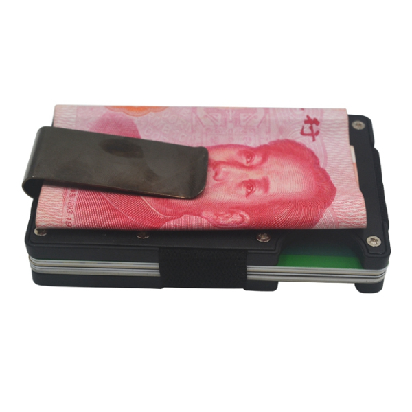 Aluminum-Slim-Wallet-Front-Pocket-Wallet-amp-Money-Clip-Minimalist-Wallet-RFID-Blocking-EDC-Gadget-1238159