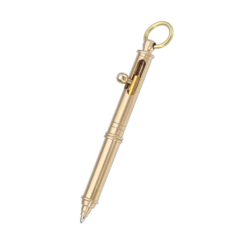 EDC-Mini-Self-Defense-Brass-Pen-Anti-gun-Pure-Checker-Writing-Pen-1178626