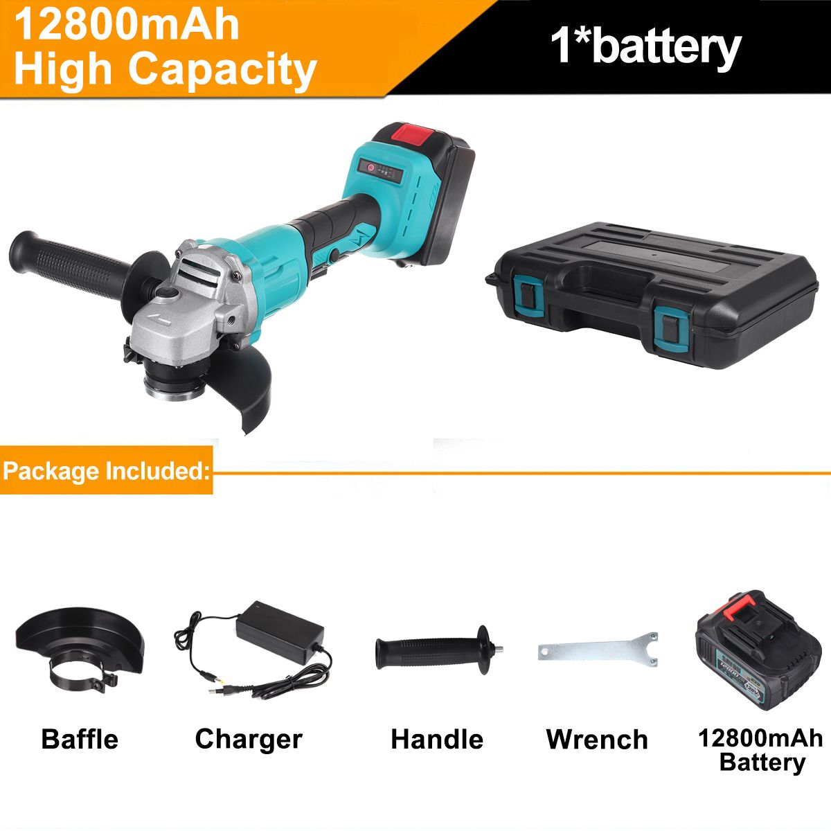 125mm18V-Cordless-Brushless-Angle-Grinder-Woodworking-Tool-For-Makita-Battery-1713408