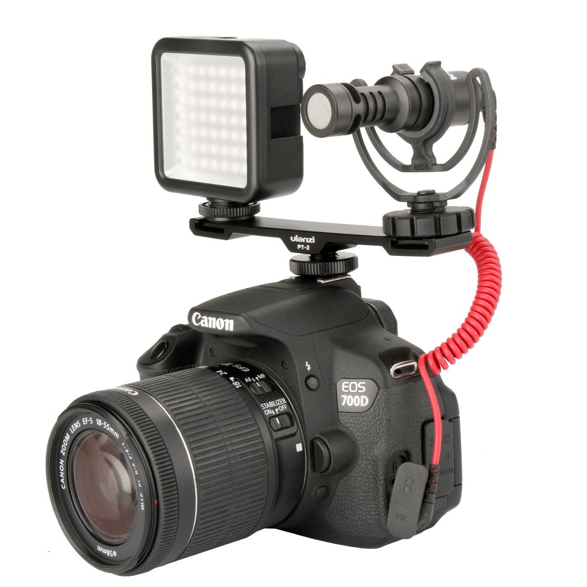 Ulanzi-PT-2-Dual-Cold-Shoe-Flash-Photography-14-Thread-Bracket-Plate-for-Microphone-Flash-Light-1290796