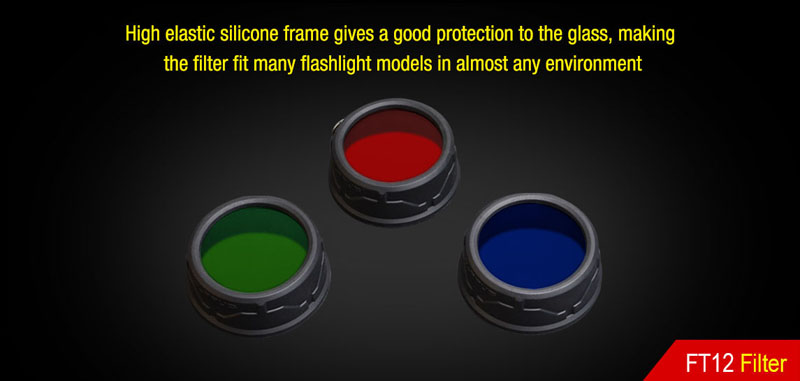 Klarus-FT12-45mm-LED-Flashlight-Bezl-Filter-For-Klarus-XT12GTXT15-1224306