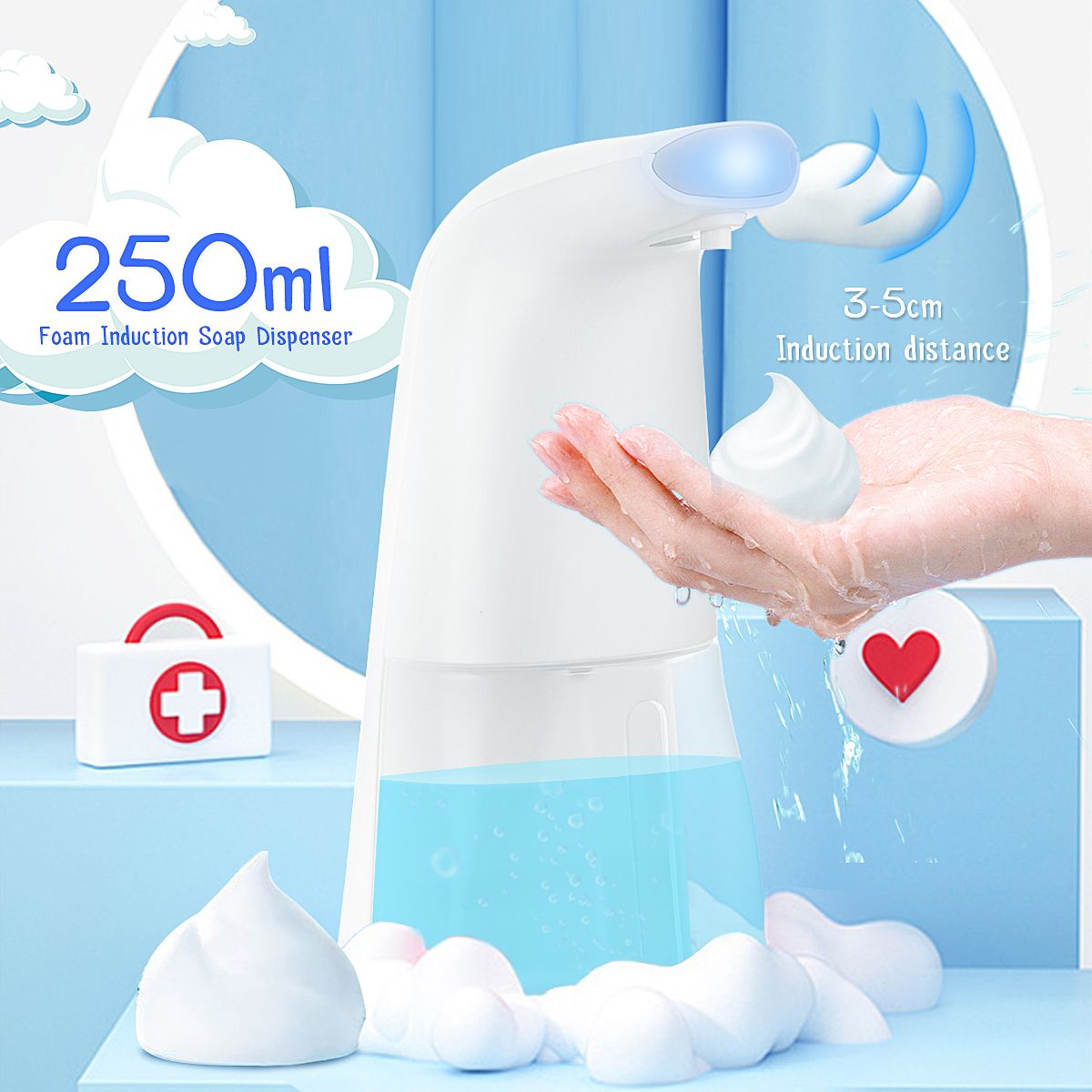 250ml-Auto-Foaming-Soap-Dispenser-Touchless-Sensing-Foam-For-Bathroom-Kitchen-1676732