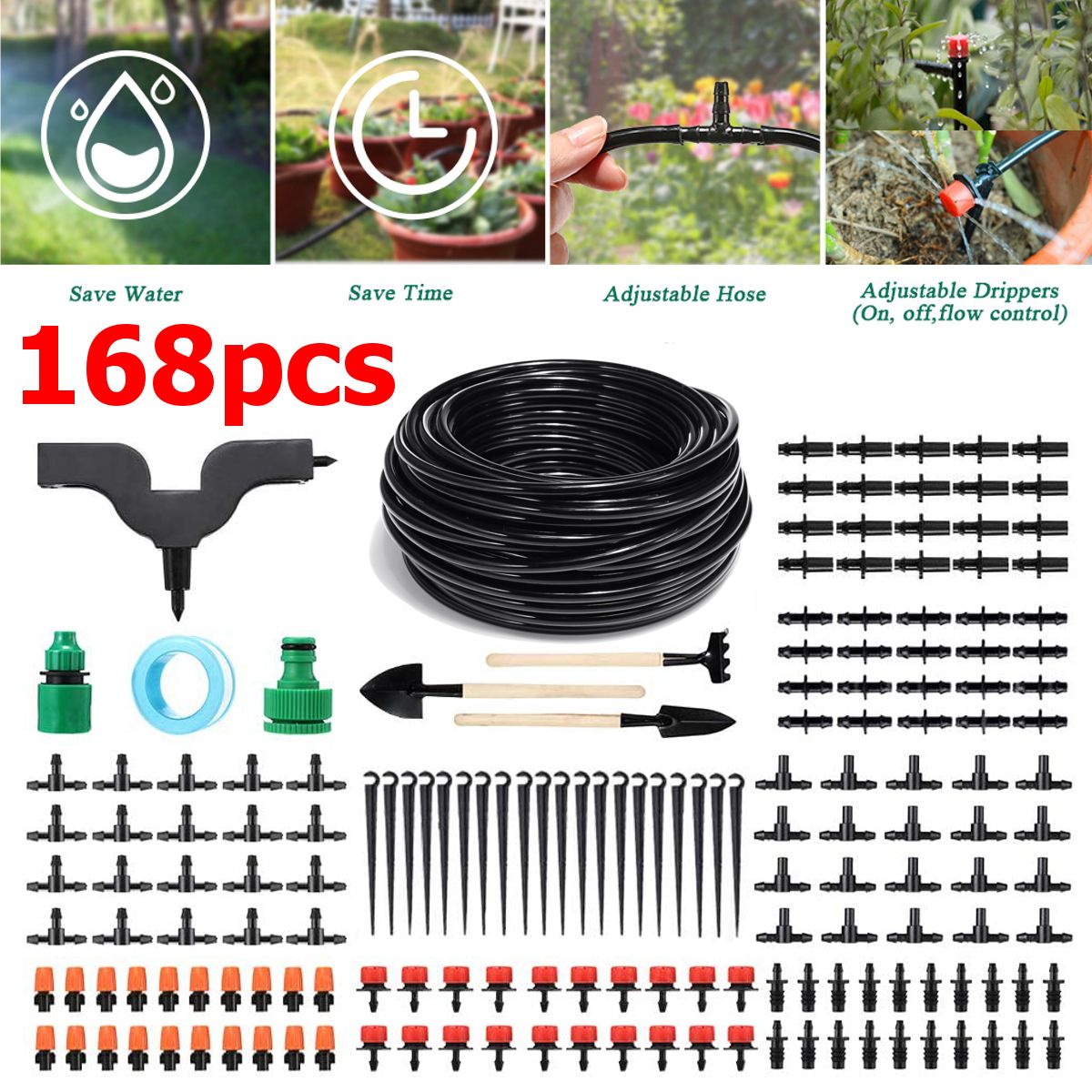 DIY-50ft-20-Drip-Irrigation-Set-Watering-of-Flower-Pot-Flower-Irrigation-Tool-kit-1722225