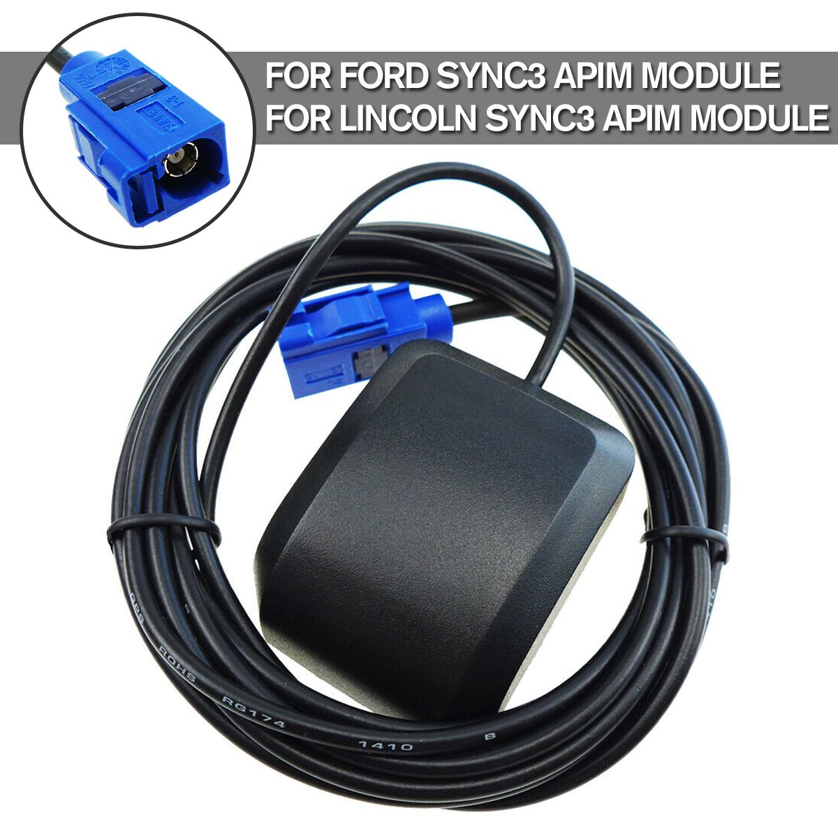 SYNC-3-GPS-Antenna-Fit-For-Ford-Lincoln-Navi-Compass-Signal-Electronic-Conector-1677706