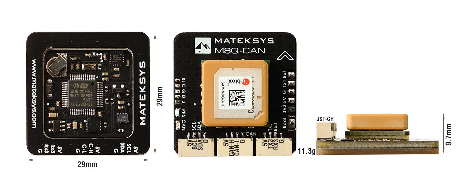 Matek-Systems-GPS-M8Q-CAN-UAVCAN-GPS-Module-support-COMPASS-Galileo-for-RC-Drone-FPV-Racing-Multirot-1744522