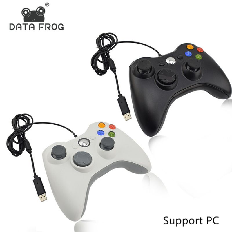 DATA-FROG-Ergonomics-USB-Wired-Gamepad-for-Windows-7810-Game-Controller-with-Adjustable-Vibration-Fe-1663591