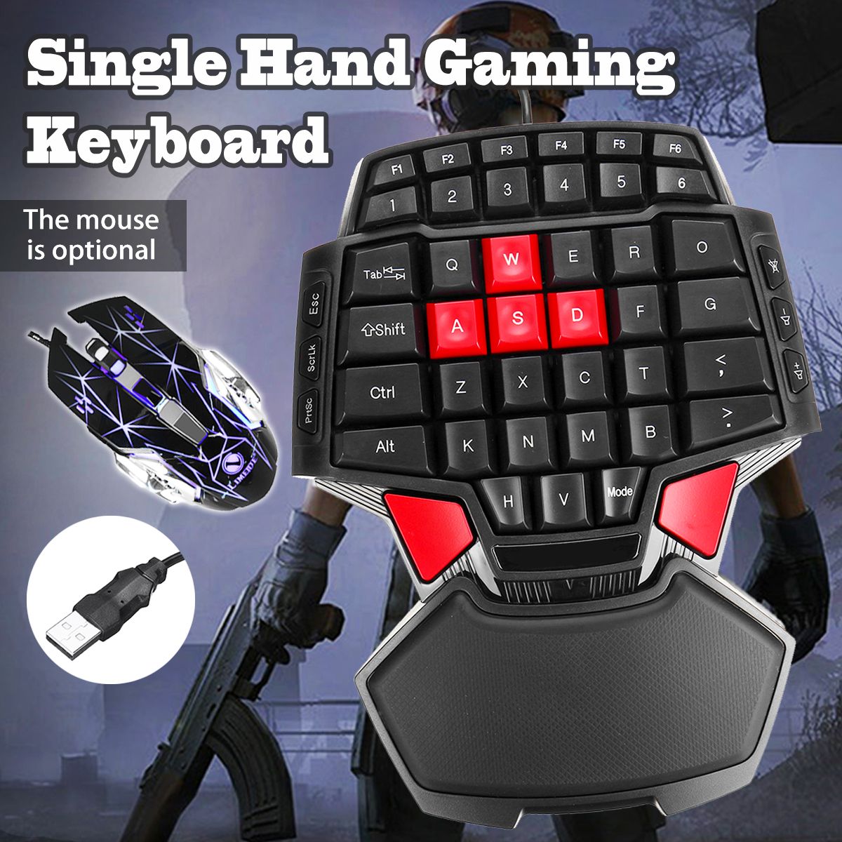 Single-Hand-Gaming-Keyboard-USB-Wired-Keypad-3200-dpi-Mouse-for-PS4-PC-Game-One-handed-Ergonomic-Key-1716549