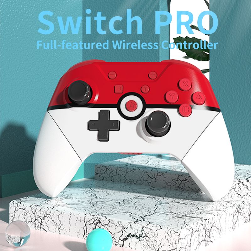 Wireless-Bluetooth-6-Axis-NFC-Turbo-Game-Controller-Joysticks-gamepad-with-Dual-Motor-for-Nintendo-S-1727078