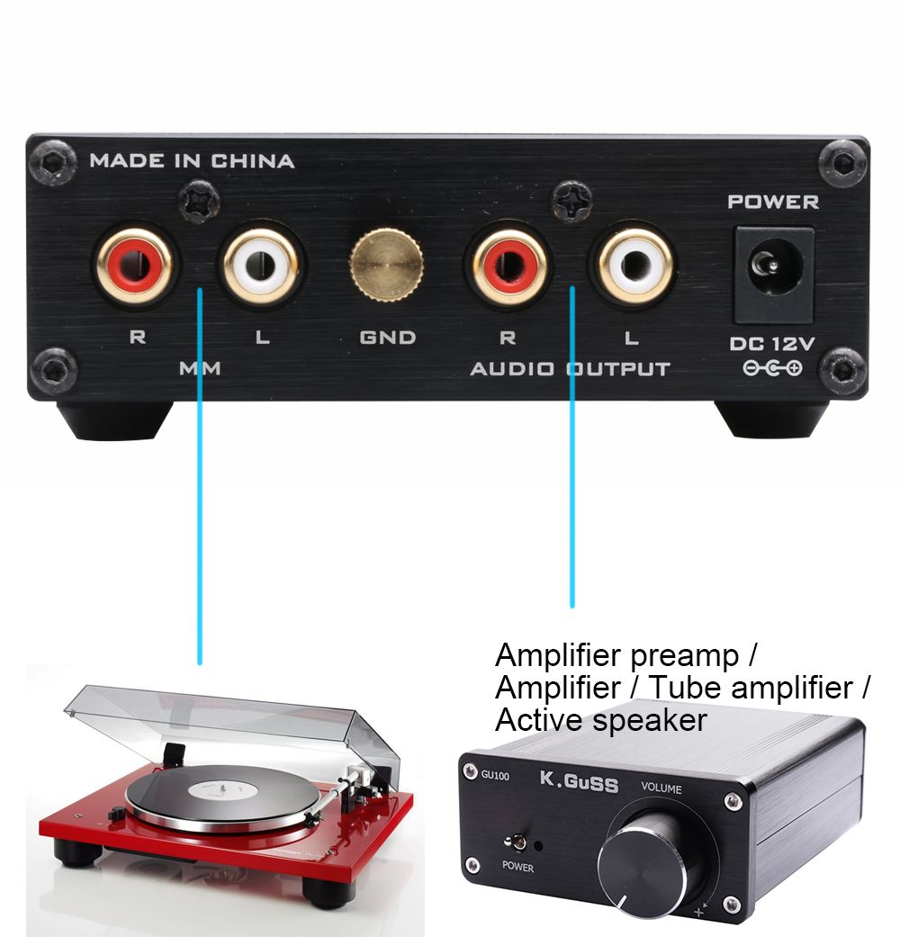 FX-AUDIO-PHONO-BOX01-LP-Vinyl-Record-Player-Mini-MM-Phono-Preamp-Audio-Amplifier-1380587