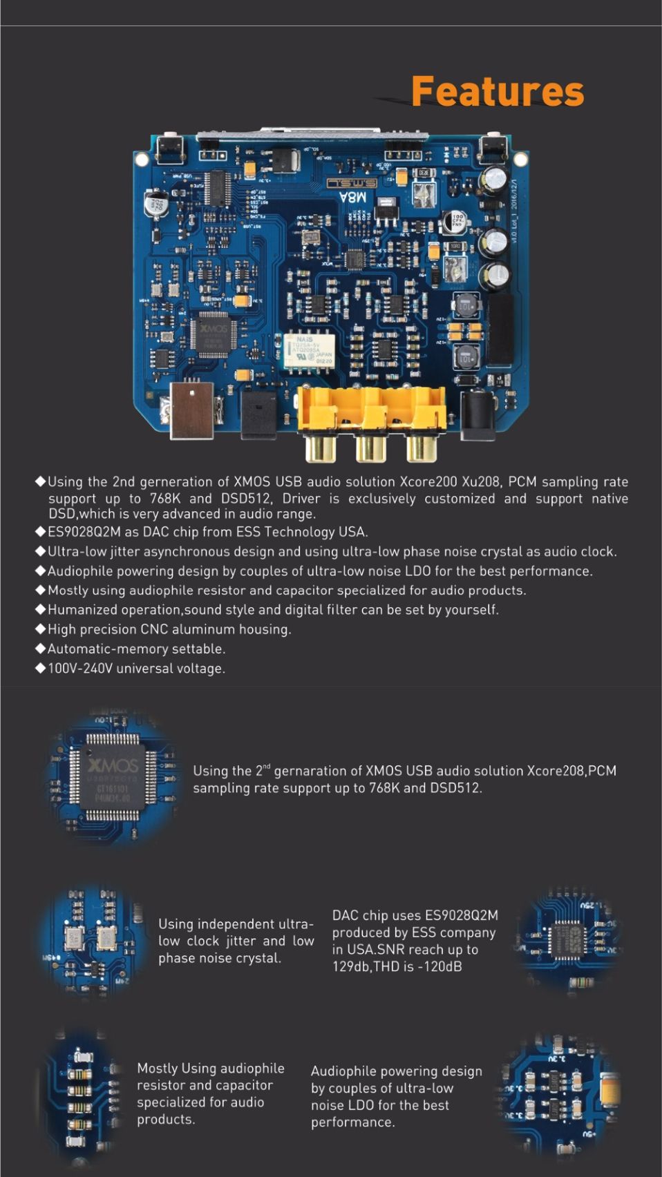 SMSL-M8A-DAC-DSD512768kHz-HIFI-Audio-Decoder-Amplifier-USB-Receive-XCroe200-Xu208-ES9028Q2M-CoaxialX-1361335