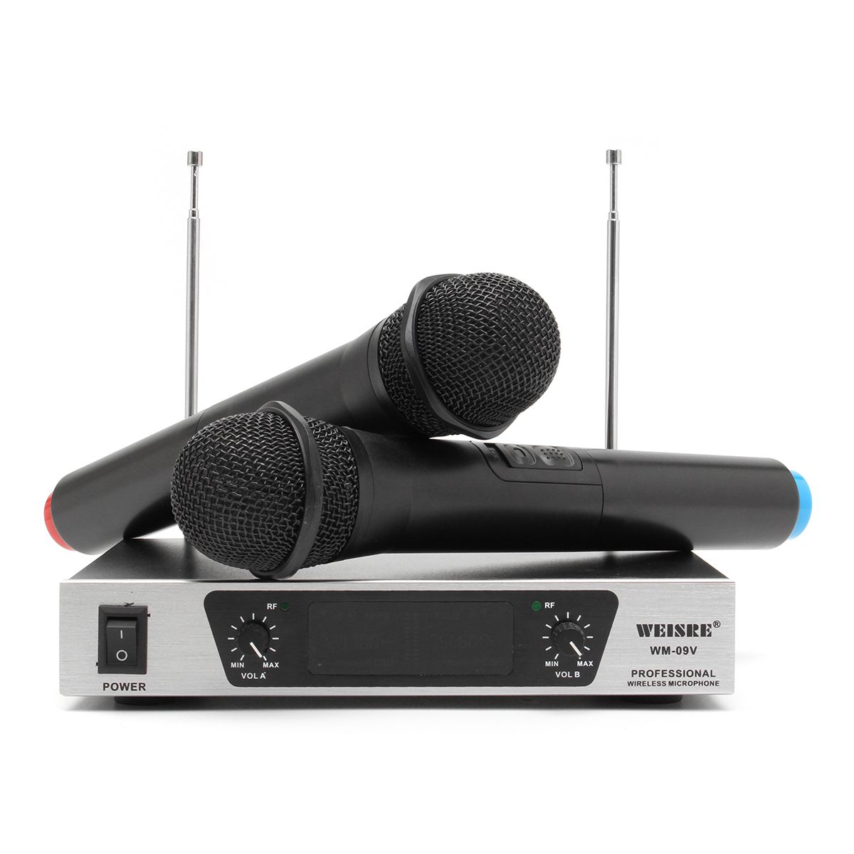 Weisre-WM-09V-VHF-Wireless-2-Channel-Dual-Handheld-KTV-Karaoke-Home-Party-Microphone-System-1267344