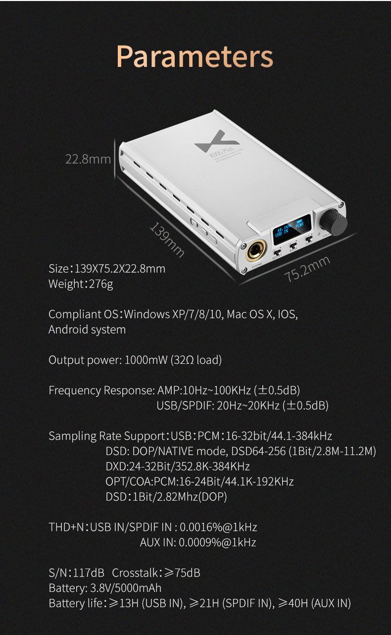 Xduoo-XD05-Plus-bluetooth-1000mW-XMOS-XU208-AK4493EQ-HIFI-Lossless-Rechargeable-DAC-Headphone-Amplif-1559269